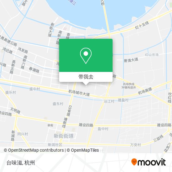 台味滋地图