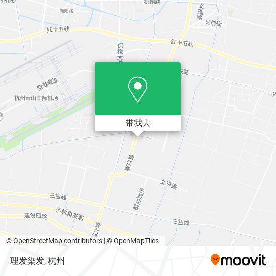 理发染发地图
