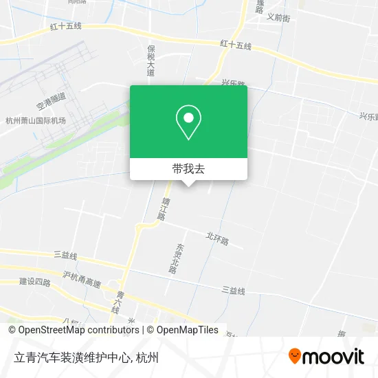 立青汽车装潢维护中心地图