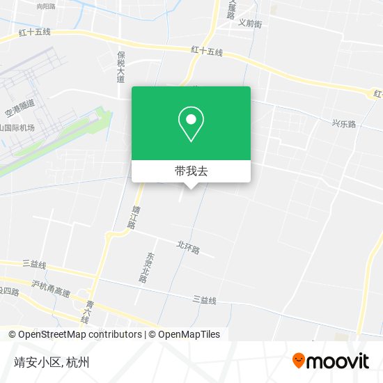 靖安小区地图