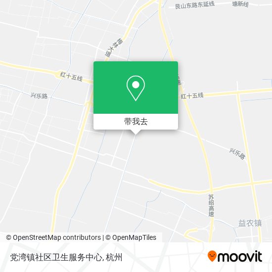 党湾镇社区卫生服务中心地图