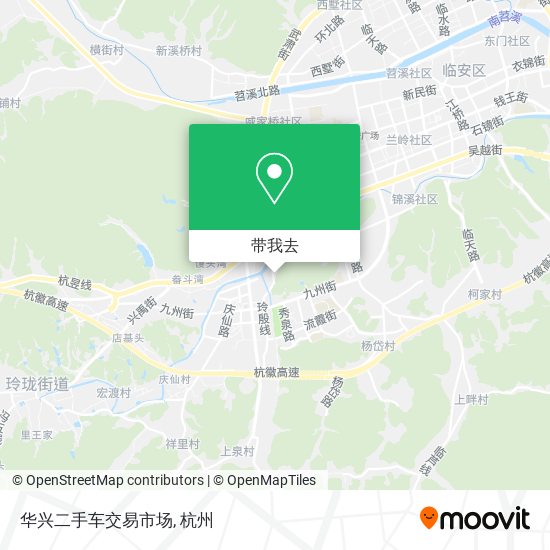 华兴二手车交易市场地图