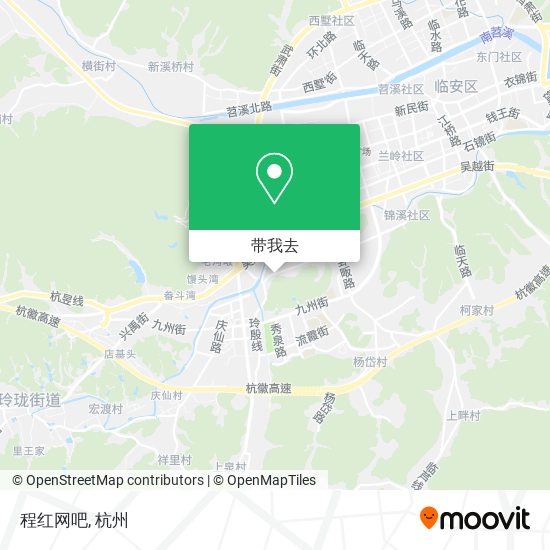 程红网吧地图