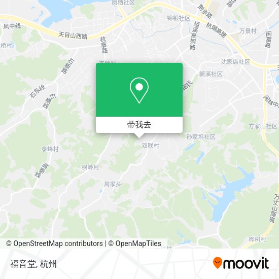 福音堂地图