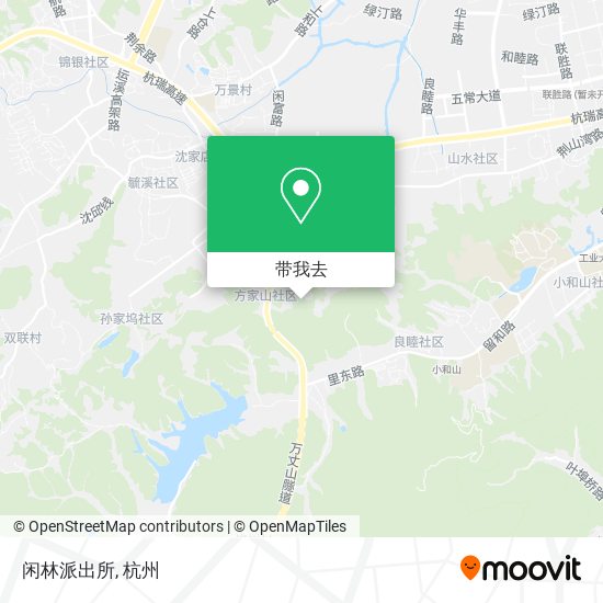 闲林派出所地图