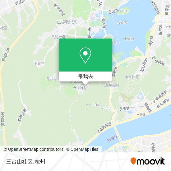三台山社区地图