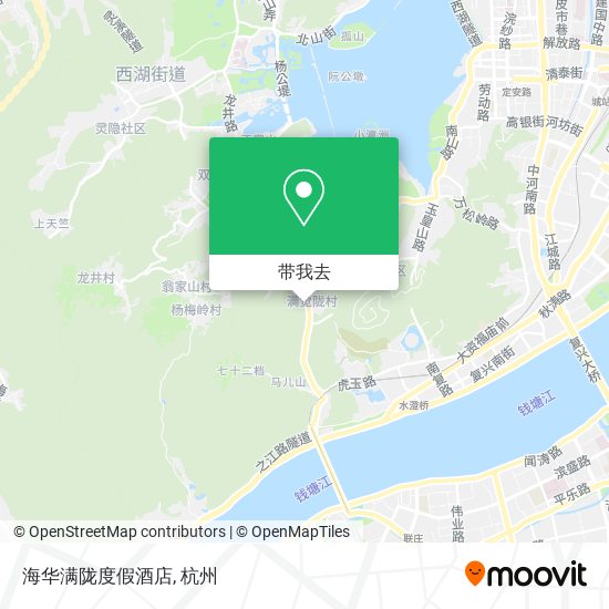 海华满陇度假酒店地图