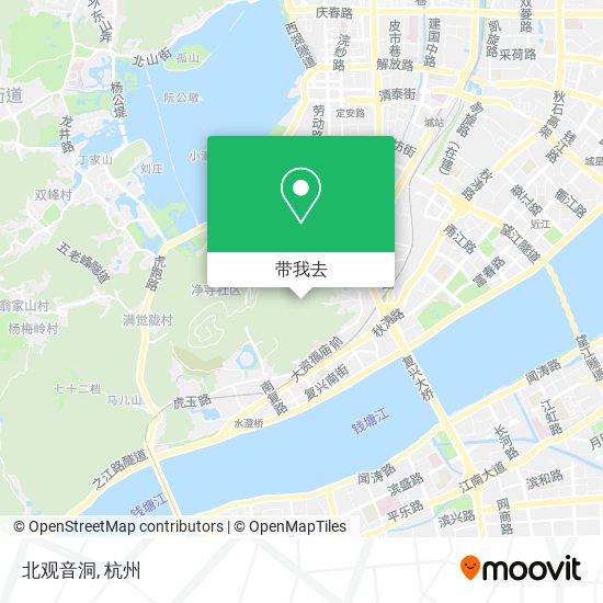 北观音洞地图