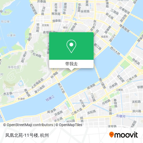 凤凰北苑-11号楼地图