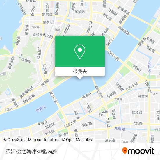 滨江·金色海岸-3幢地图