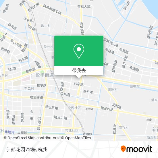 宁都花园72栋地图