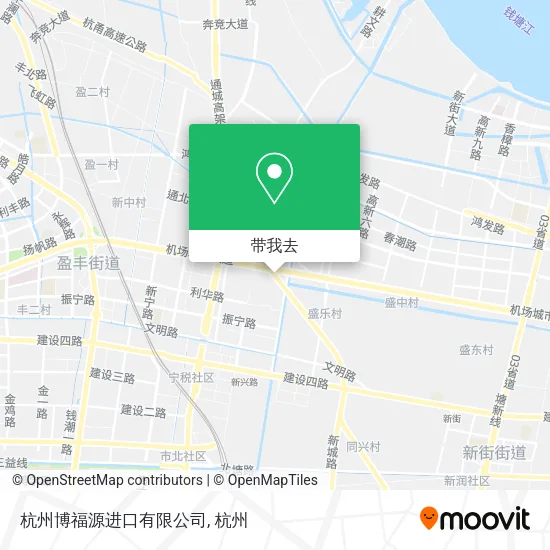 杭州博福源进口有限公司地图