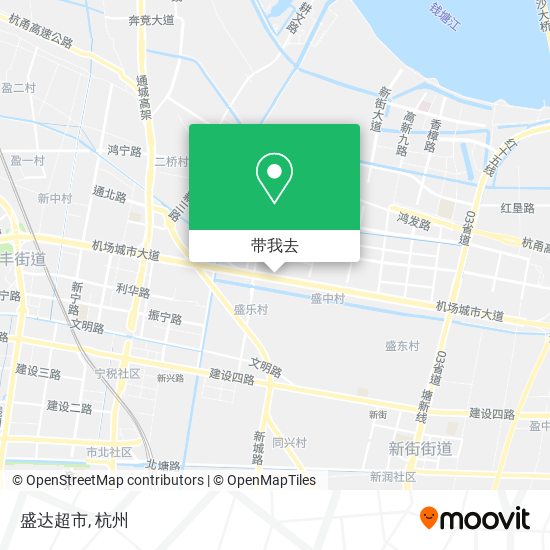 盛达超市地图