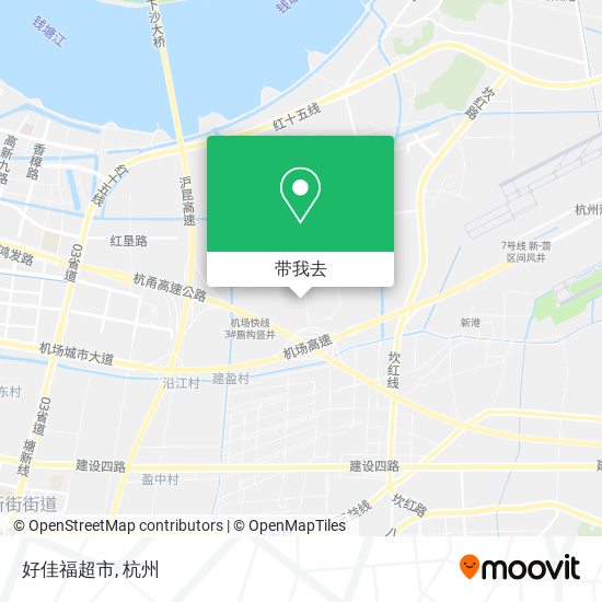 好佳福超市地图
