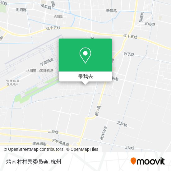 靖南村村民委员会地图
