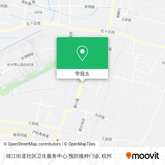 靖江街道社区卫生服务中心-预防接种门诊地图