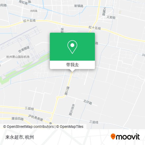 来永超市地图