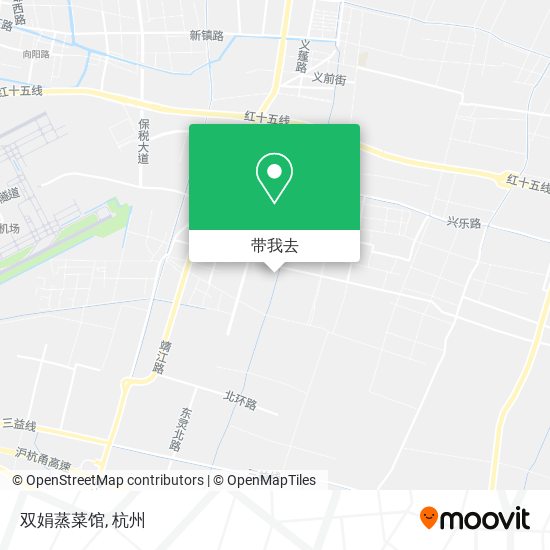 双娟蒸菜馆地图