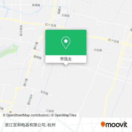 浙江宣和电器有限公司地图