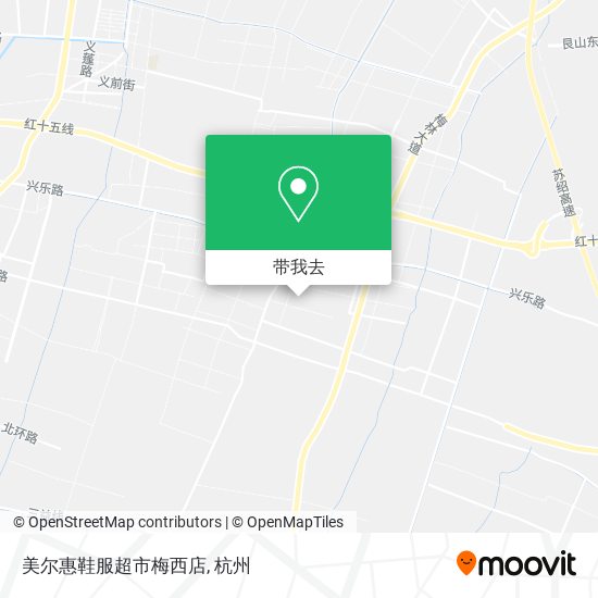 美尔惠鞋服超市梅西店地图