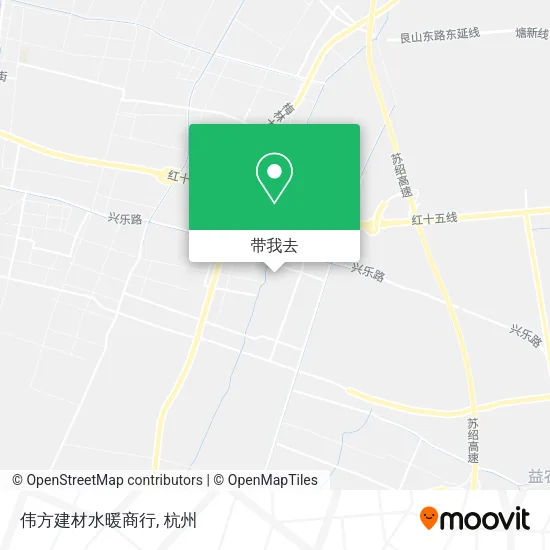 伟方建材水暖商行地图