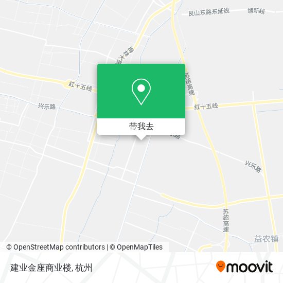 建业金座商业楼地图