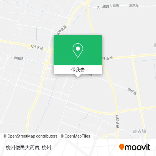 杭州便民大药房地图
