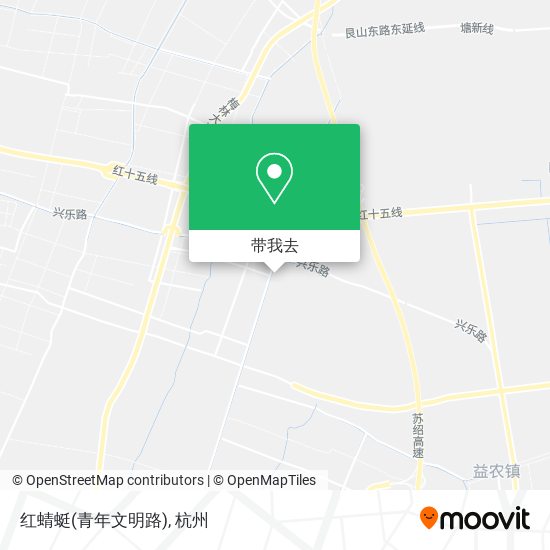 红蜻蜓(青年文明路)地图