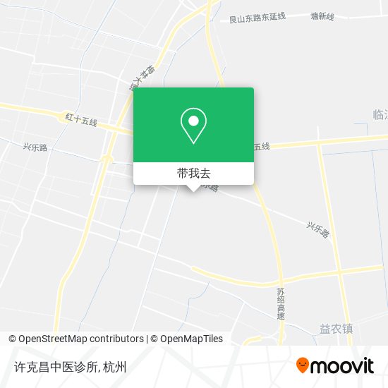 许克昌中医诊所地图
