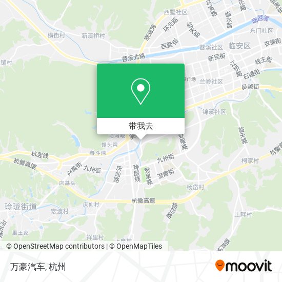 万豪汽车地图