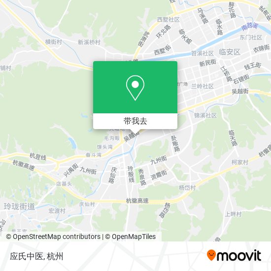 应氏中医地图