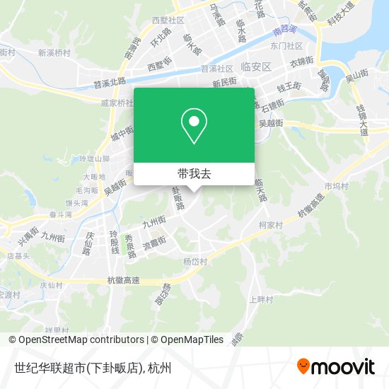 世纪华联超市(下卦畈店)地图