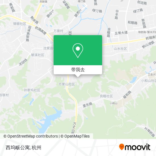 西坞畈公寓地图