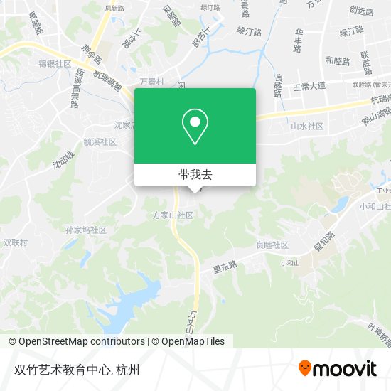 双竹艺术教育中心地图