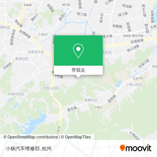 小杨汽车维修部地图