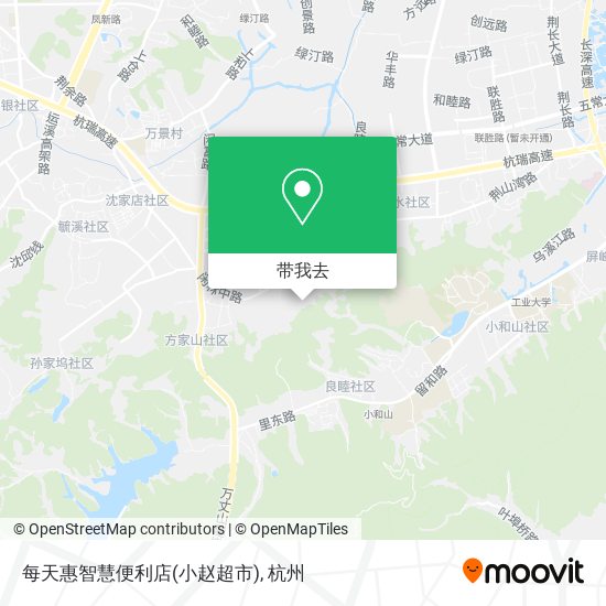 每天惠智慧便利店(小赵超市)地图