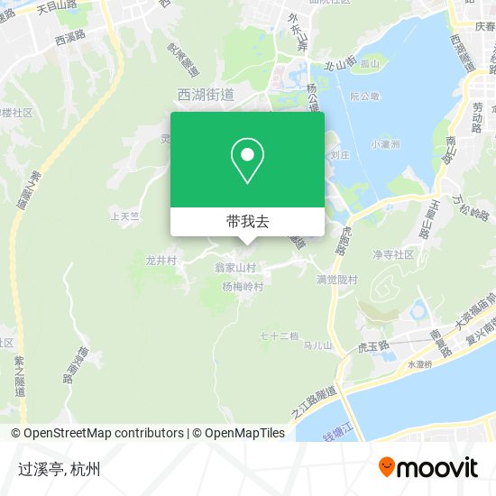 过溪亭地图