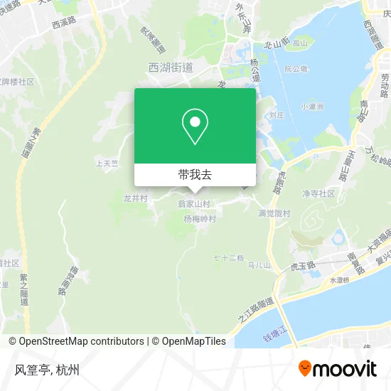 风篁亭地图