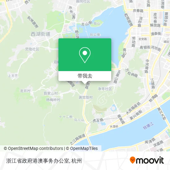 浙江省政府港澳事务办公室地图