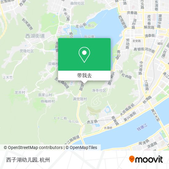西子湖幼儿园地图