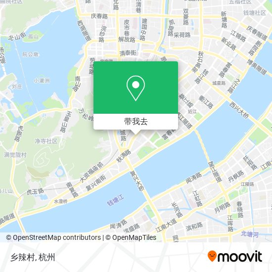 乡辣村地图