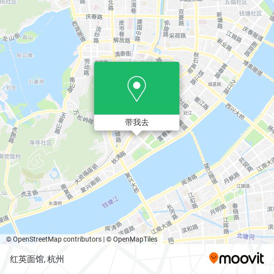 红英面馆地图
