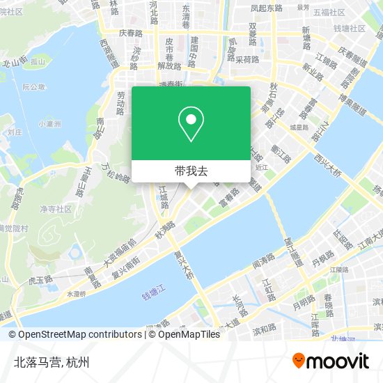 北落马营地图