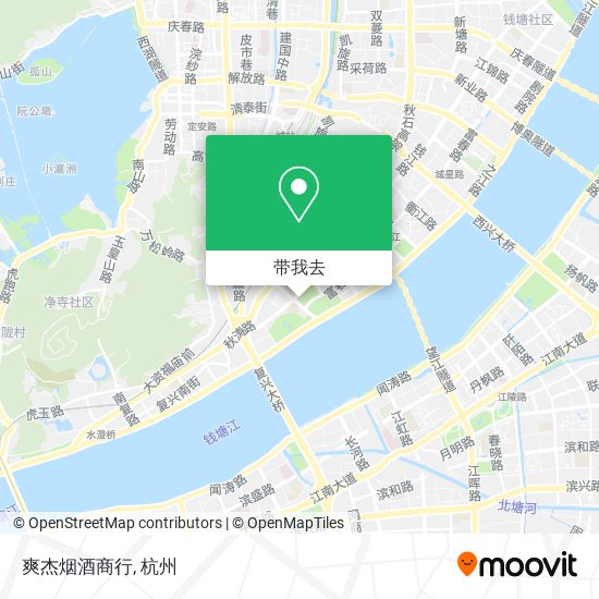 爽杰烟酒商行地图