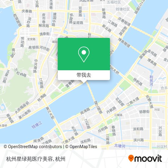 杭州星绿苑医疗美容地图