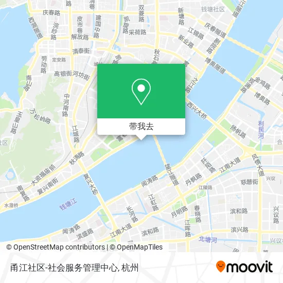 甬江社区-社会服务管理中心地图