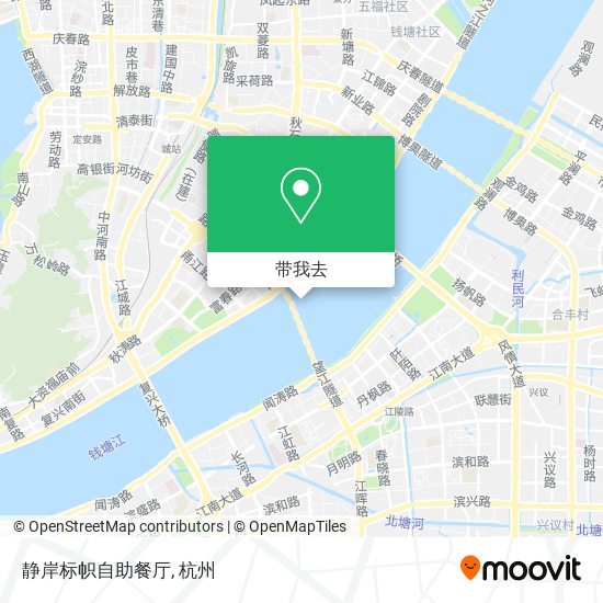 静岸标帜自助餐厅地图