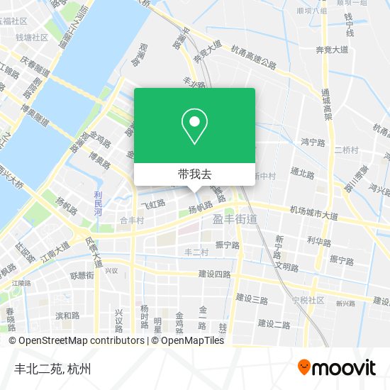丰北二苑地图