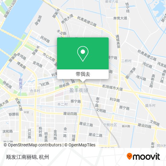 顺发江南丽锦地图