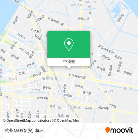 杭州华联(新安)地图
